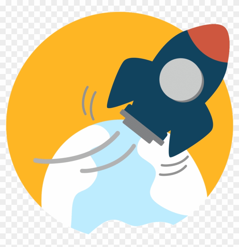 Large Growth Methodology Icon - Vector Graphics #1696549