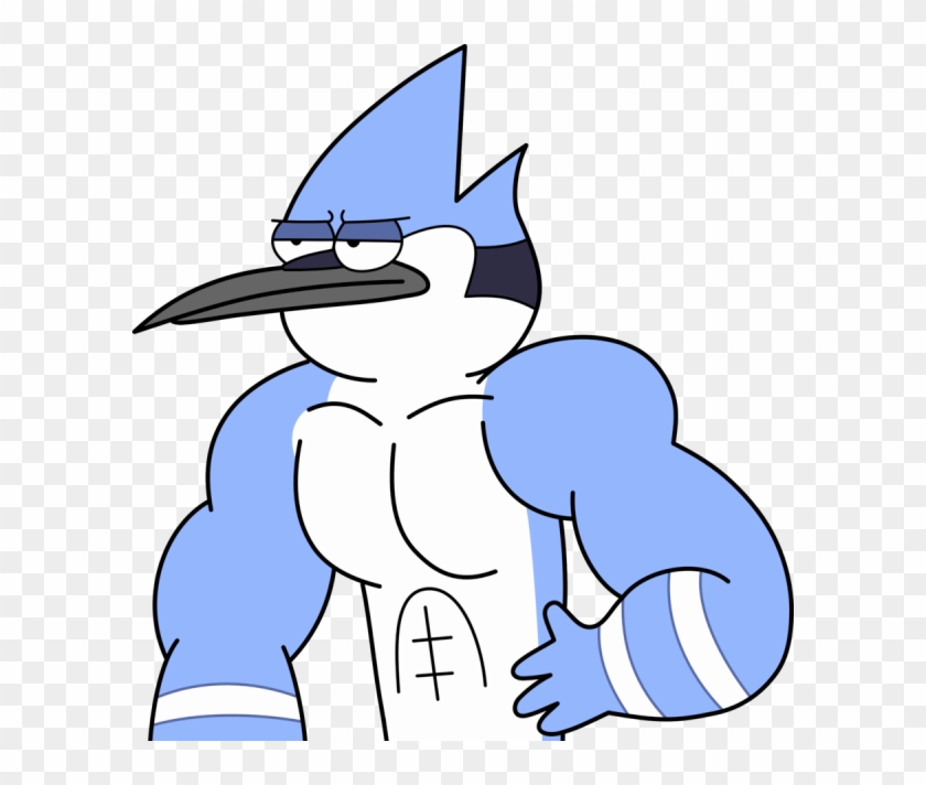 Mordecai Pictures Images Pictures Of Mordecai - Muscle Mordecai And Rigby #1696568