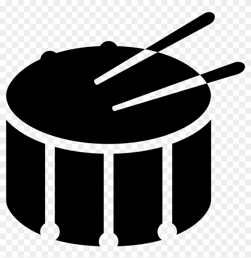 Drums Icons Download For Free At Icons8 - Drum And Lyre Black And White #1696574