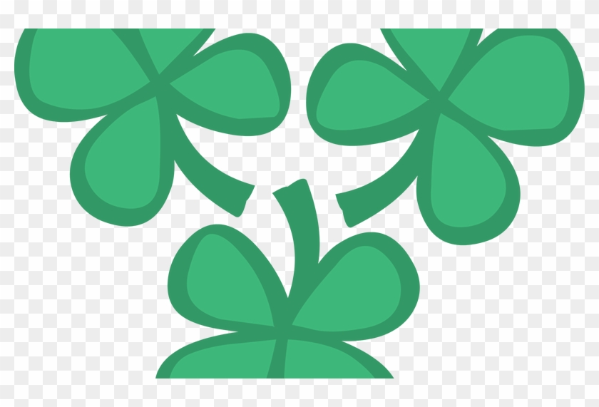 St Patrick Day Green Leprechaun Hat Png Clip Art - Four Leaf Clovers Png #1696604