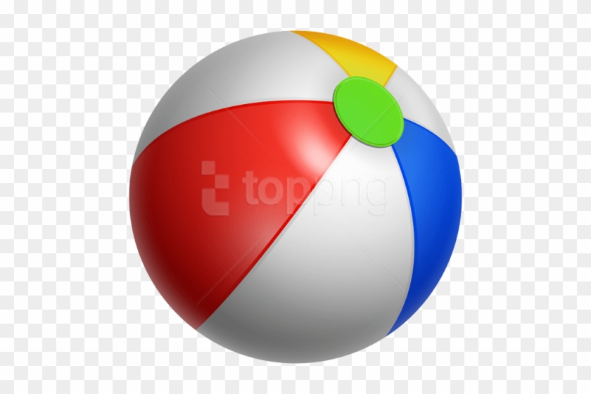 Free Png Download Inflatable Beach Ball Clipart Png - Sphere #1696636