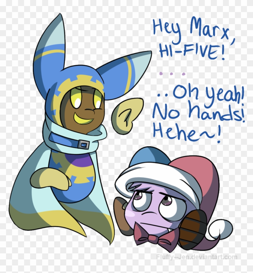 Hi Five By Threshercakes On Deviantart - Cartoon #1696831