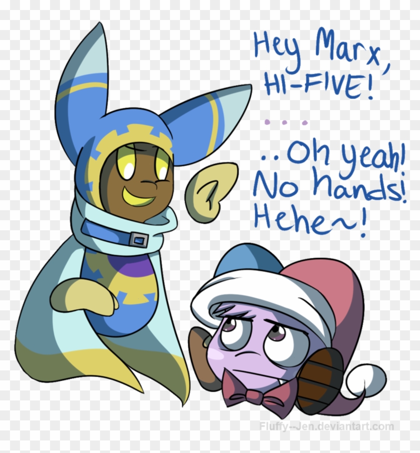 Hi Five By Threshercakes On Deviantart - Cartoon #1696831