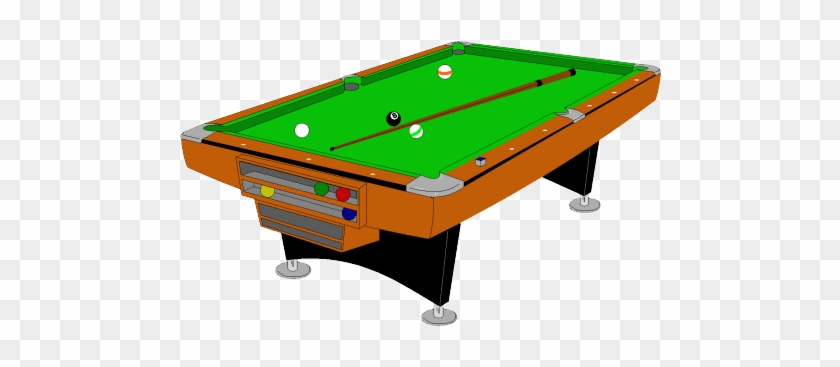 Table Clipart Mesa - Pool Table Clip Art #1696937