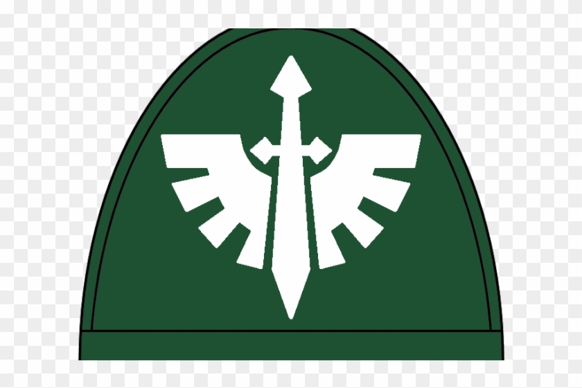 Dark Angel Clipart Legion - Space Marine Shoulder Pad #1696977