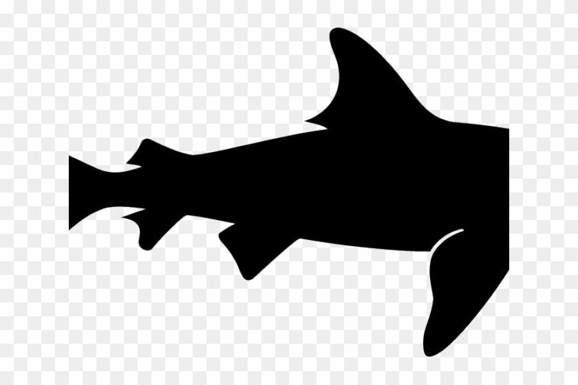 Whale Shark Clipart Mako Shark - Shark Fish Silhouette #1696999