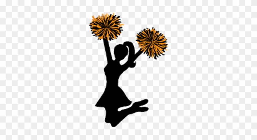 18 Cheer Expo 9 17 Cheerleader Gold Pom Poms Free Transparent Png Clipart Images Download
