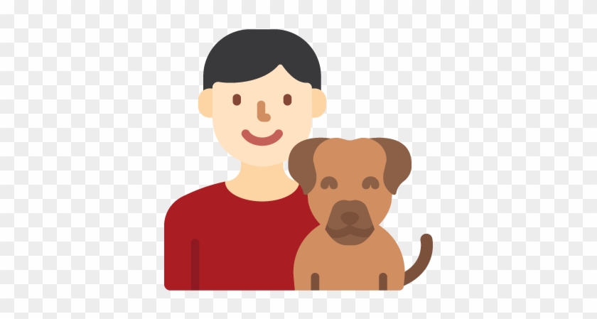 My Dog Feels Tired And Happy Everytime We Go For A - Cartoon #1697036