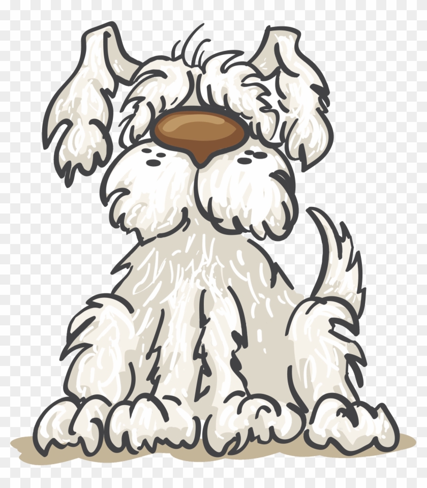 Experienced Professional Dog Walker - Clip Art Shaggy Dog #1697052