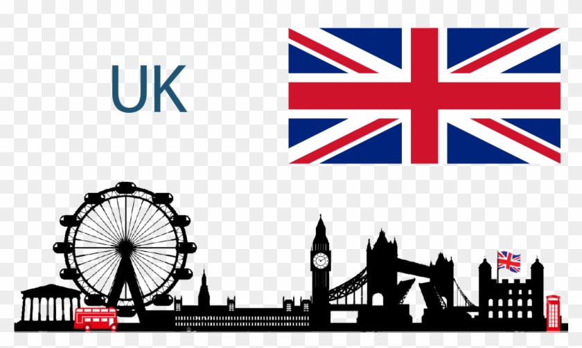 United Kingdom Clipart Png - Uk Flag #1697081