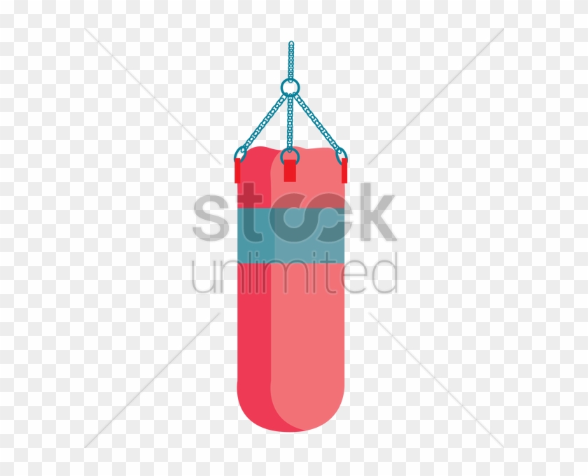 Punching Bag Vector Image Stockunlimited Graphic - Punching Bag Vector Transparent #1697131