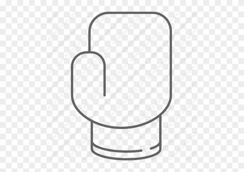 Boxing Boxing Glove Glove - Line Art #1697137