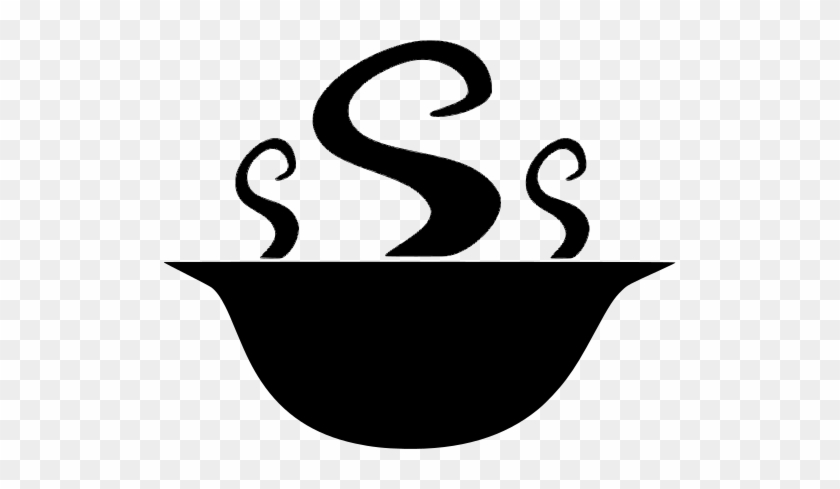 Soup Food Steam Plain Bowl Hot - Clip Art Chili Bowl #1697165