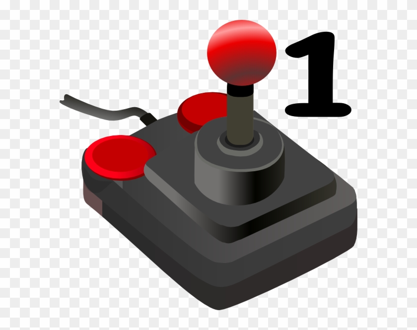 Joystick One Clip Art - Joystick Video Game Controller #1697251