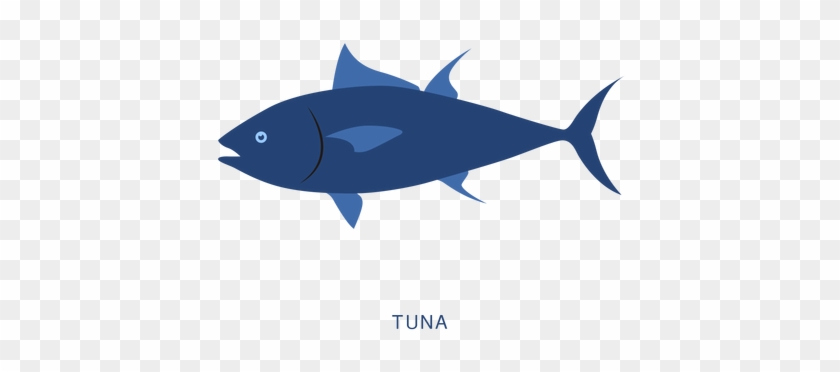 Tuna Fish Fishing Animal Png - Tuna Fish Vector Png #1697313