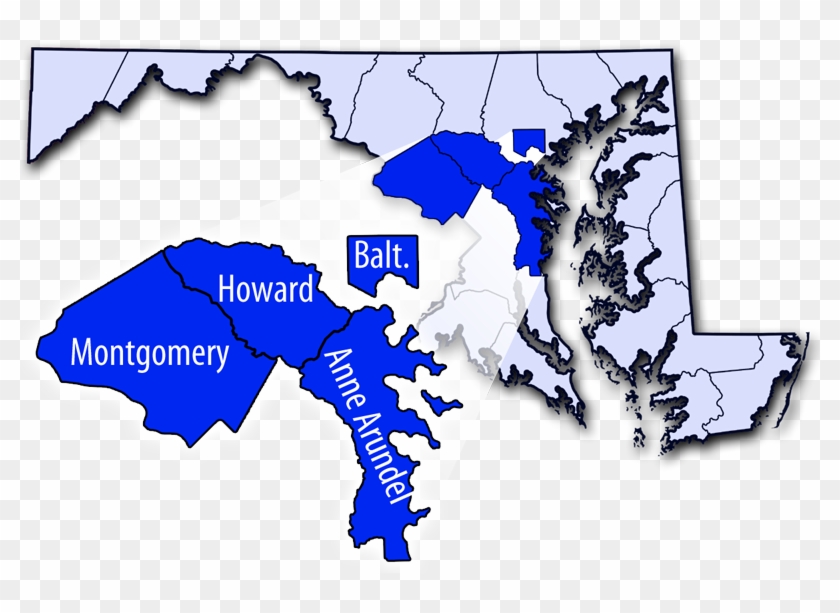 Soft Wash Pressure Washing Service Area Montgomery - Montgomery County Maryland Map #1697365