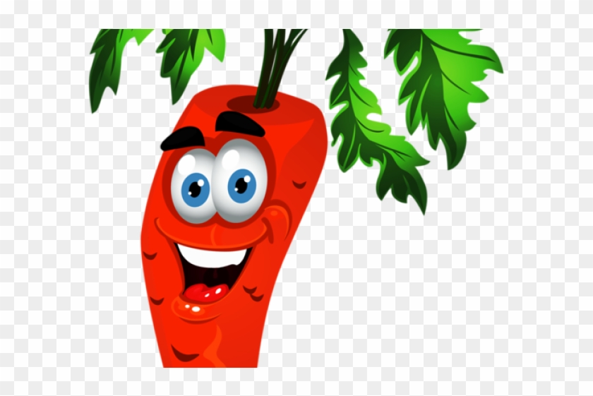 Bahamas Clipart Carrot - Cartoon Fruit And Vegetables #1697372