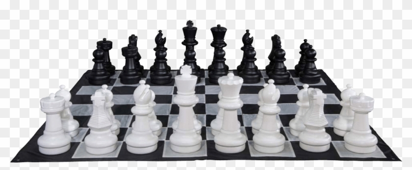 Plastic Set With King - Chess #1697381