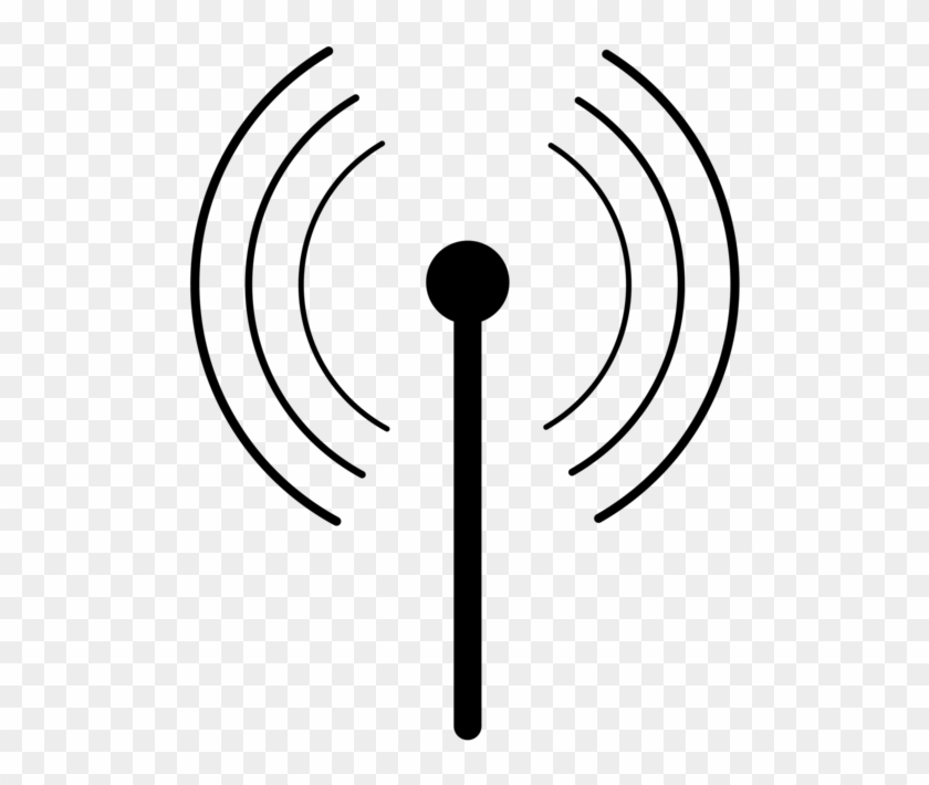 Wi-fi Wireless Computer Icons Computer Network Internet - Antenna Clip Art #1697404