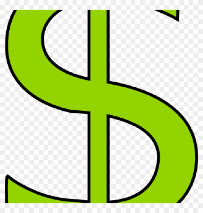 Money Sign Clip Art Green Dollar Sign Clipart Clipart - Clip Art #1697439