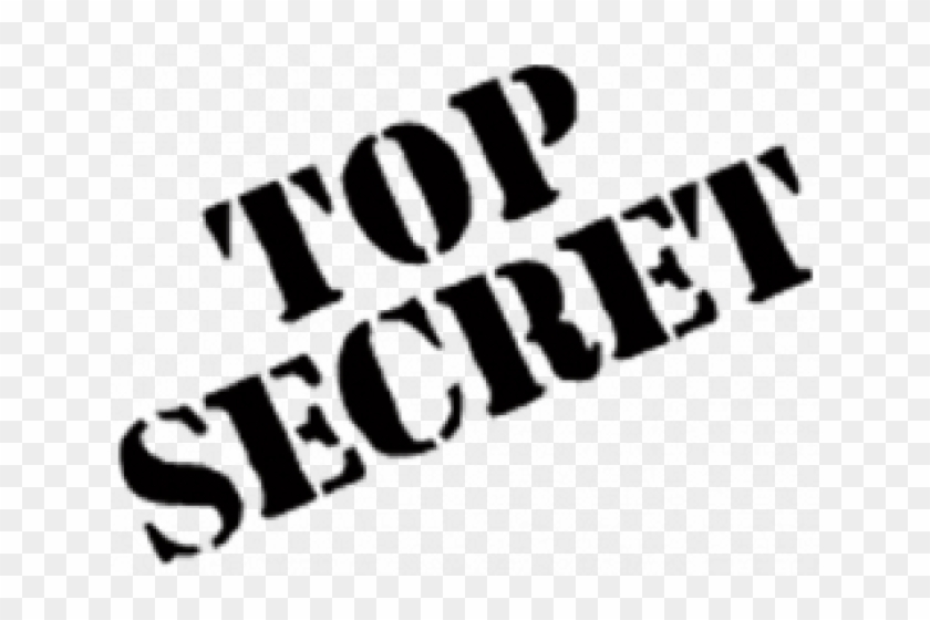 Mission Clipart Top Secret Mission - Top Secret Png Black #1697500