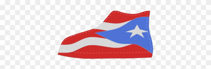 Bandera De Puerto Rico Flag Men's Classic High Top - Flag #1697604