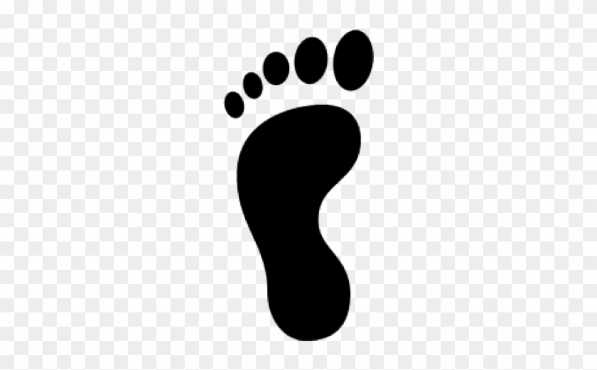 Los Angeles Clipart Foot - Footprint Icon #1697610
