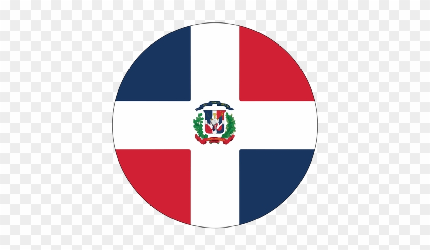 Dominican Republic Flag Knob Sticker - Dominican Republic Flag #1697621