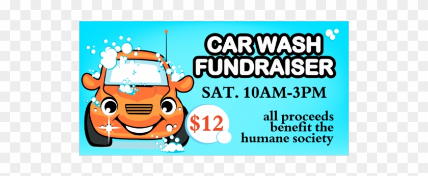 Car Wash Fundraiser Vinyl Banner - Fundraising Car Wash Tickets #1697667