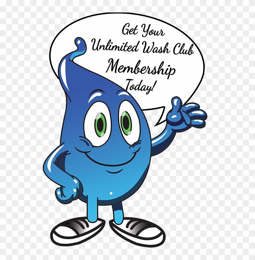 Get Unlimited Washes With Membership - Cartoon #1697672