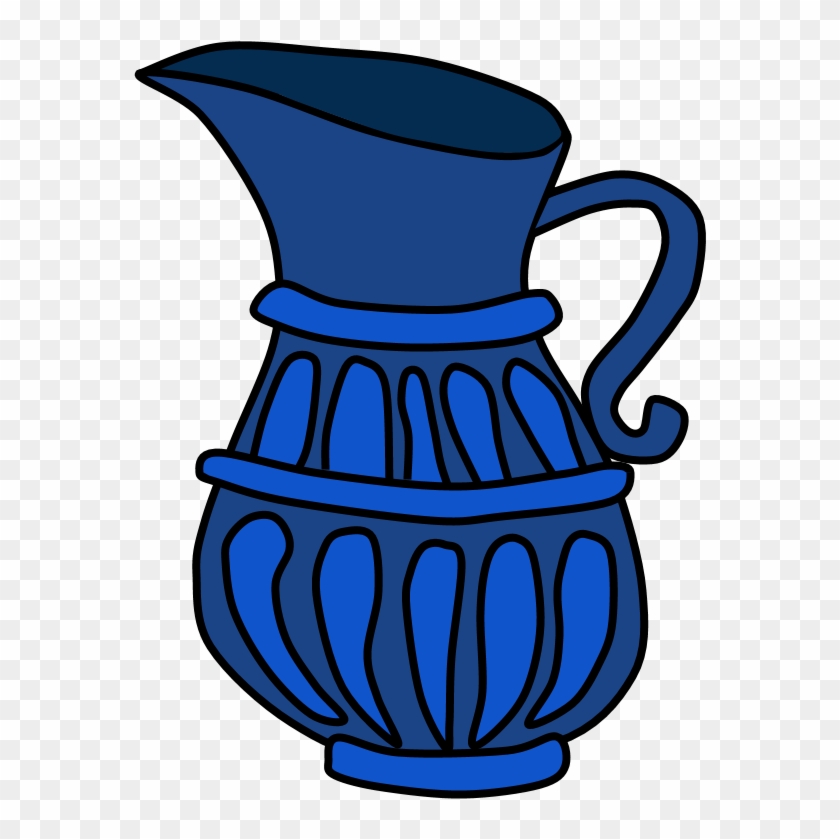 Jug Of Oil, Hanukkah, Blue, - Jug Of Oil, Hanukkah, Blue, #1697713