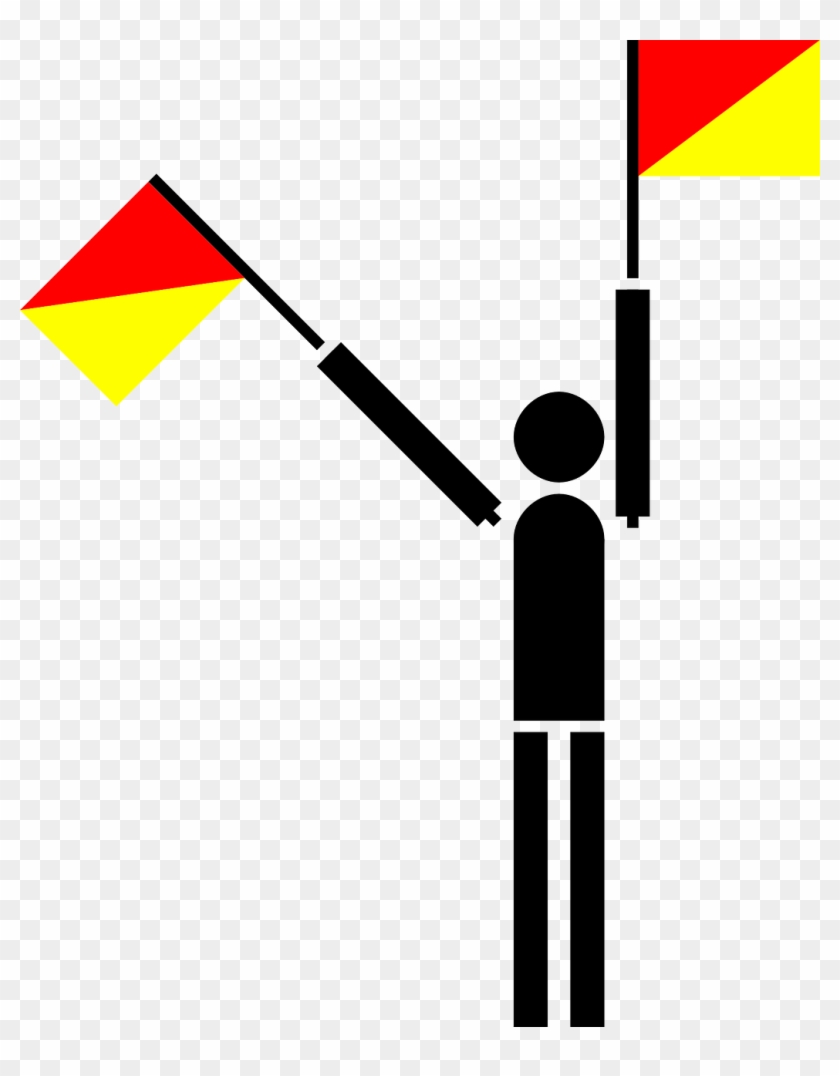 Semaphore,navy,flag,flag - Semaphore Flag Signals T #1697721