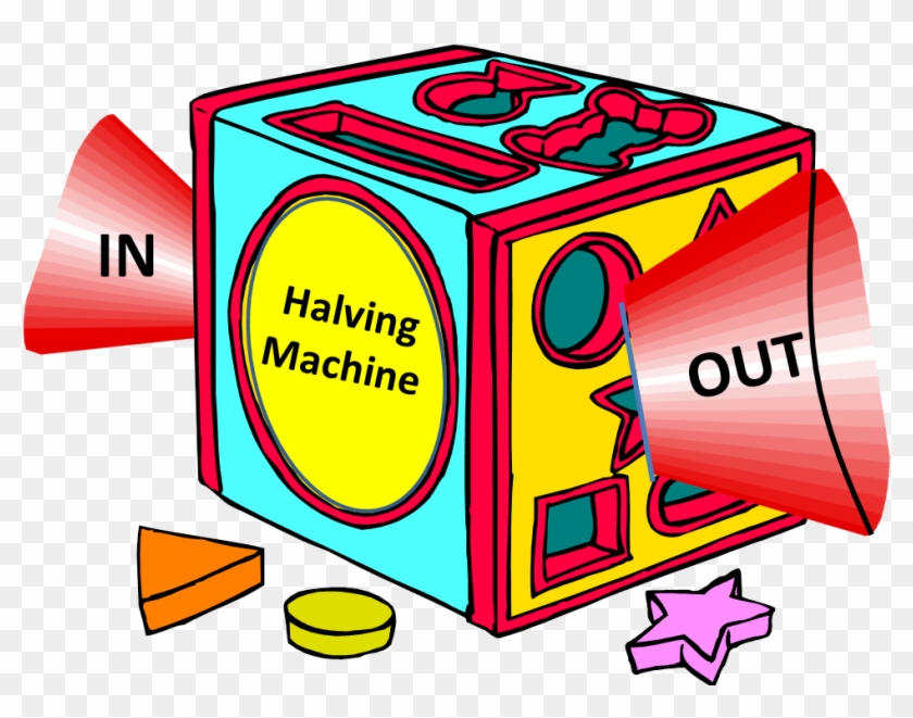 1 Comes Out Of The Machine - Halving Machine #1697777
