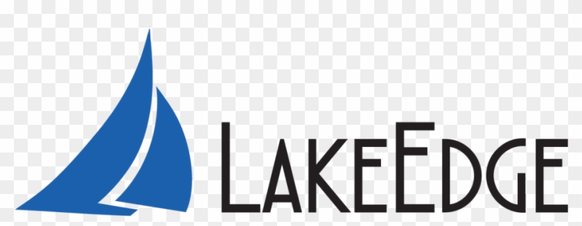 Lake Edge Logo Blue - Lake Edge Logo Blue #1697798