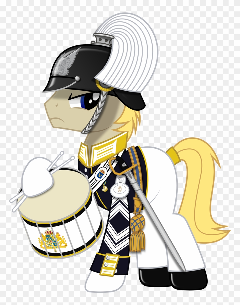 Swedish Royal Svea Life Guard - Cartoon #1697965