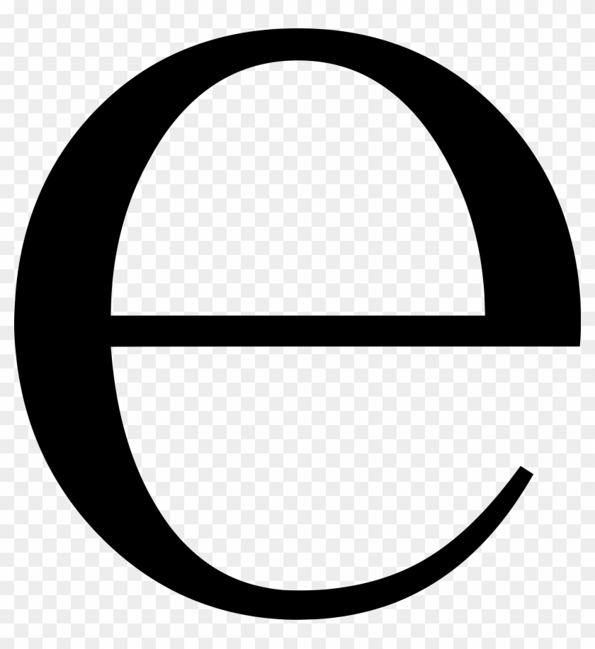 Letter E Png - Circle #1697973