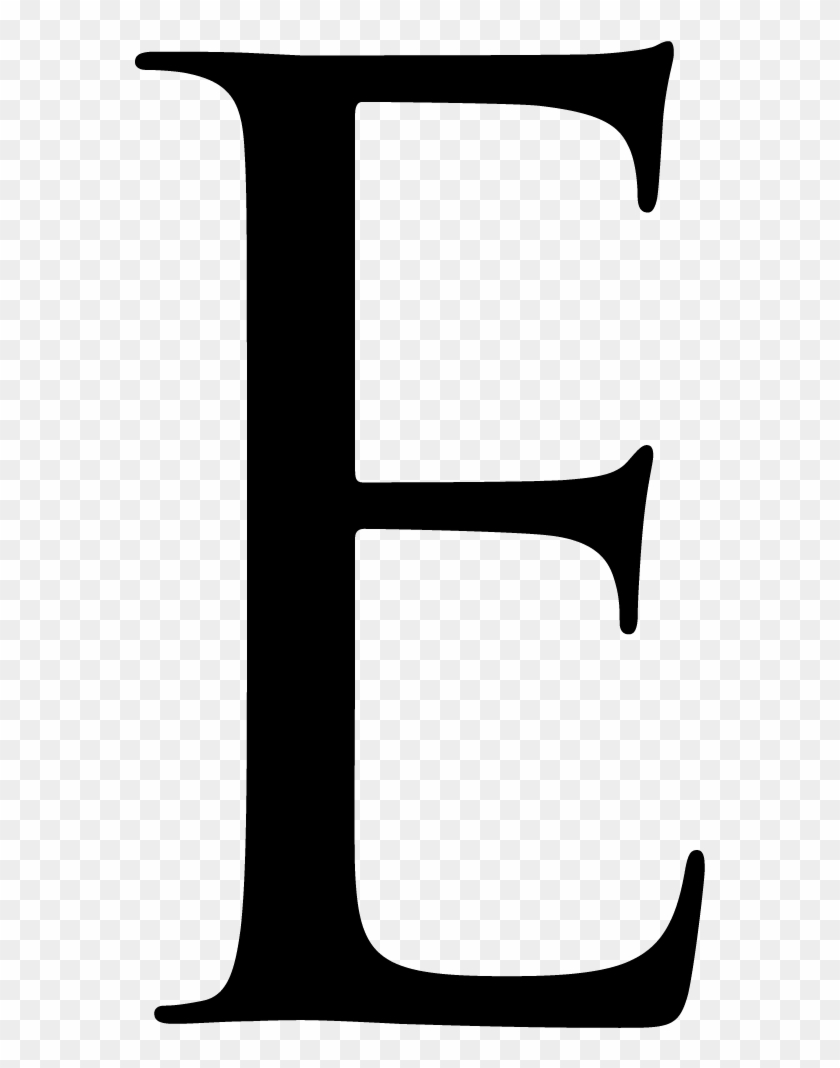 Letter E Png - Letter E Png #1697975
