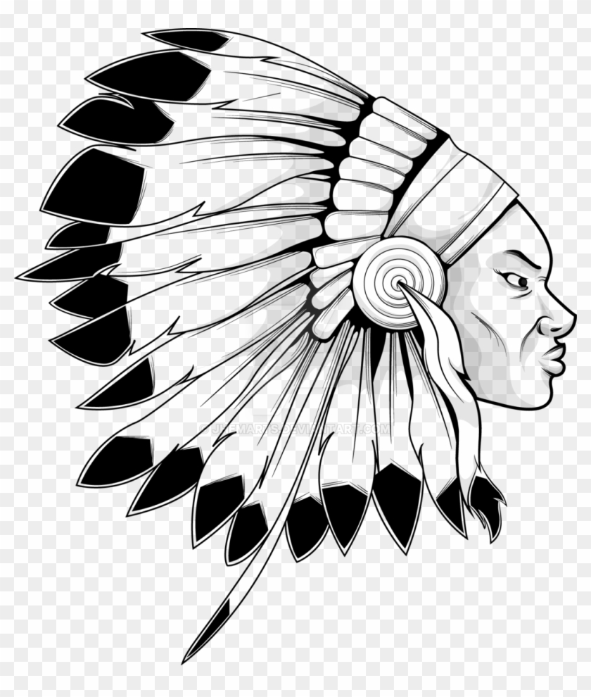 Apache Drawing At Getdrawings - Indio Png #1698174