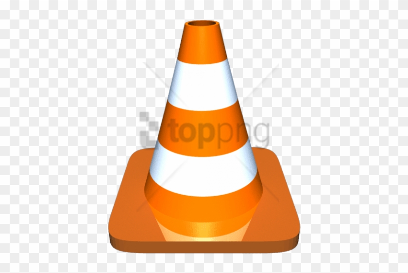Free Png Download Traffic Cone Face Illustration Png - Vlc Media Player Icon #1698180