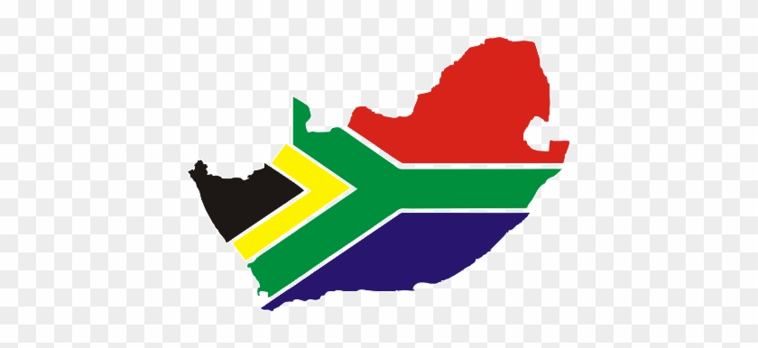 Sa Road Signs Ltd - South African Flag Country Shape #1698203