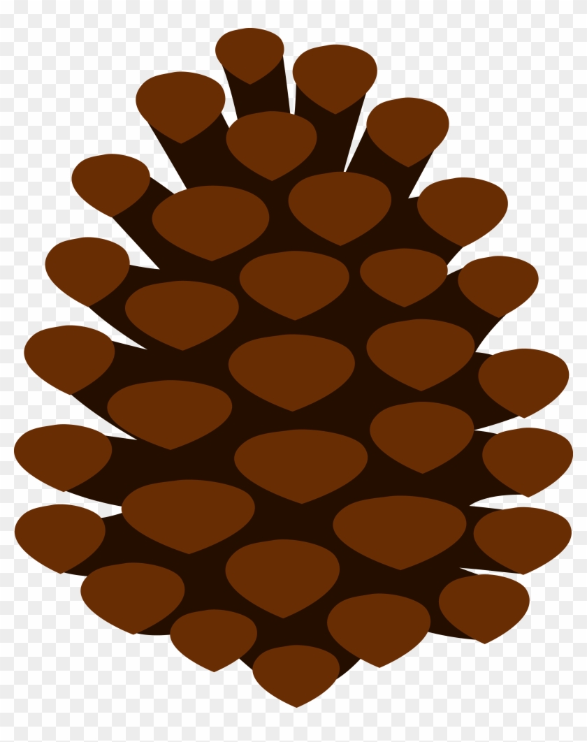 Pine Cone Clip Art - Transparent Pinecone Clip Art #1698207