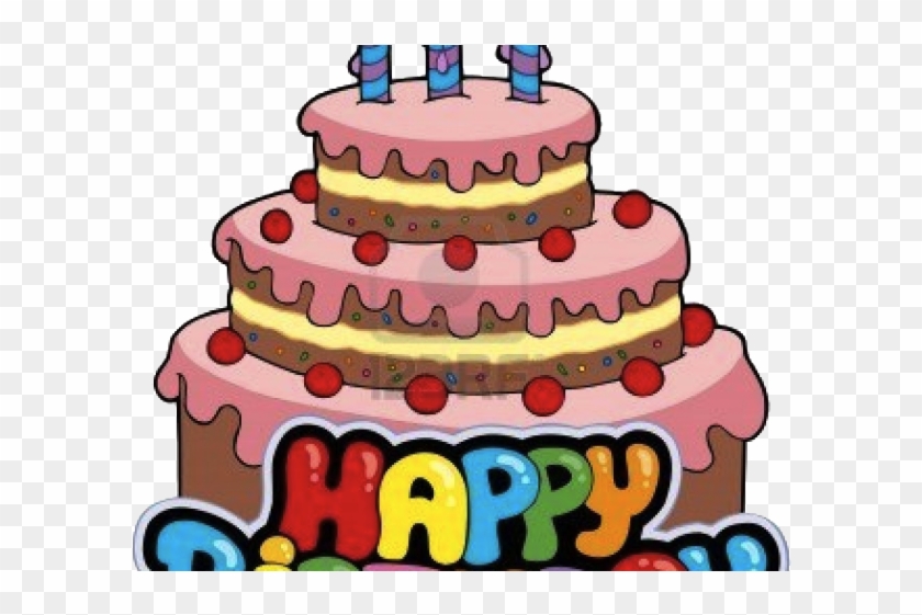 Birthday Candles Clipart Stuff - Transparent Birthday Cake Clipart #1698225