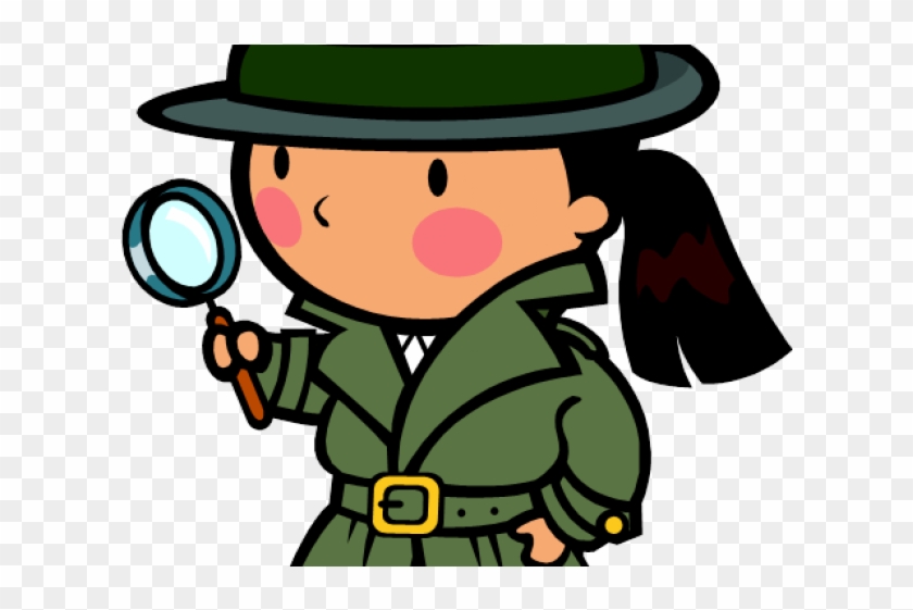 Magnifying Clipart Private Detective - Detective Clipart Png #1698246