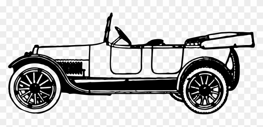 Medium Image - Vintage Car Clipart Png #1698268