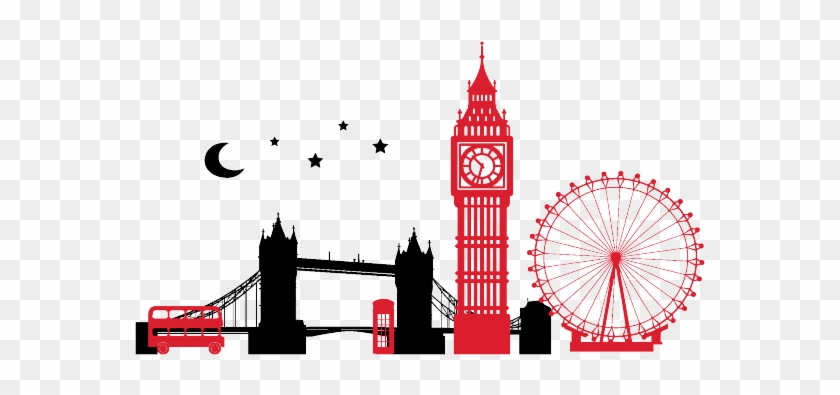 London Clipart Skyline - London Clipart #1698289