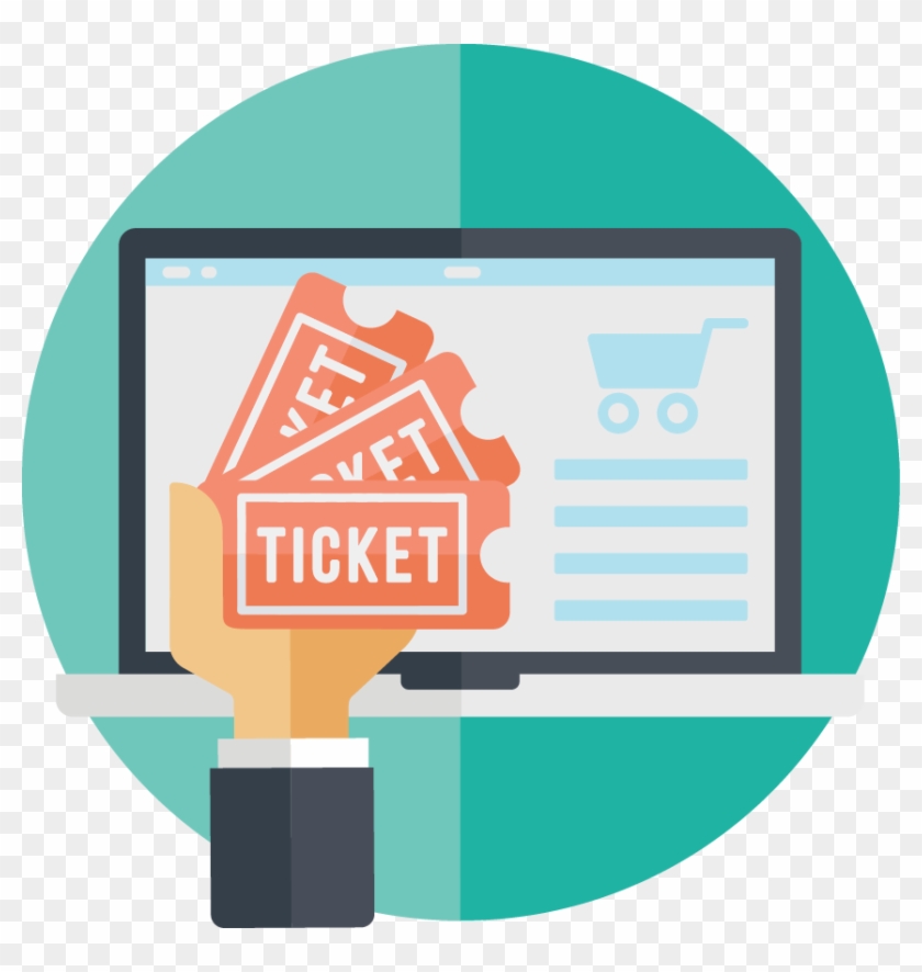 Buy Tickets Icon Clipart , Png Download - Sell Tickets Online #1698435