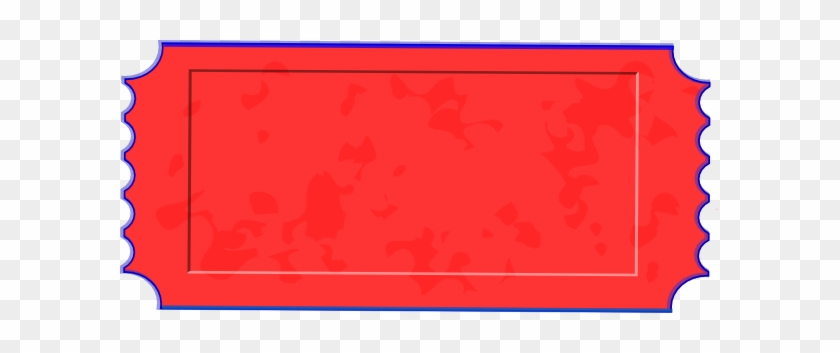 Red Ticket Transparent Background #1698441