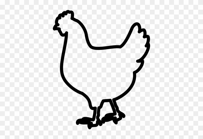 Hen, Brood Hen, Broody Icon - Cartoon #1698569