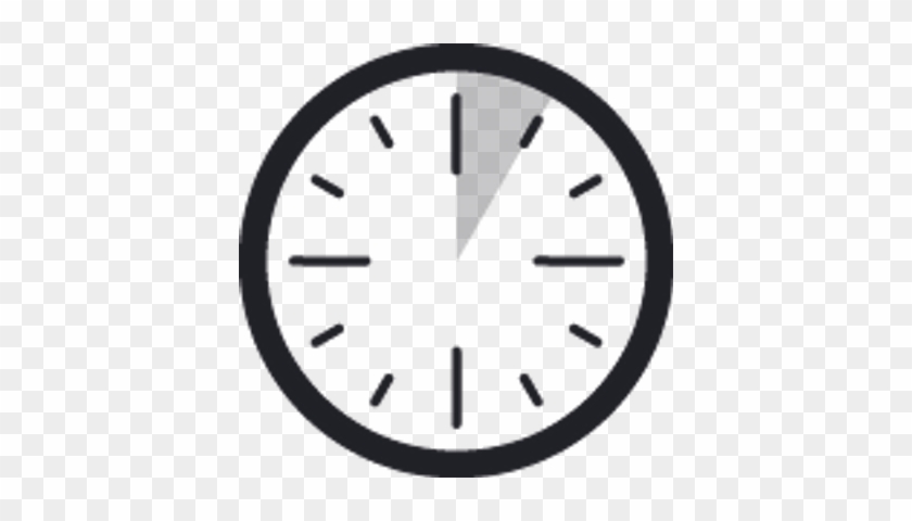 Got A Few Minutes - Clock Time Icon Vector #1698592