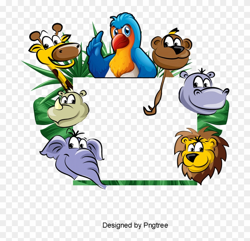 Animal Picture Frames, Monkey, Elephant, Rhinoceros - Transparent Cartoon Png - Free Transparent PNG Clipart Images Download Animal Picture Frames, Monkey, Elephant, Rhinoceros - Transparent Cartoon Png - Free Transparent PNG Clipart Images Download